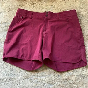 Kuhl Strattus Shorts Claret Athletic Hiking Active Outdoors: 10